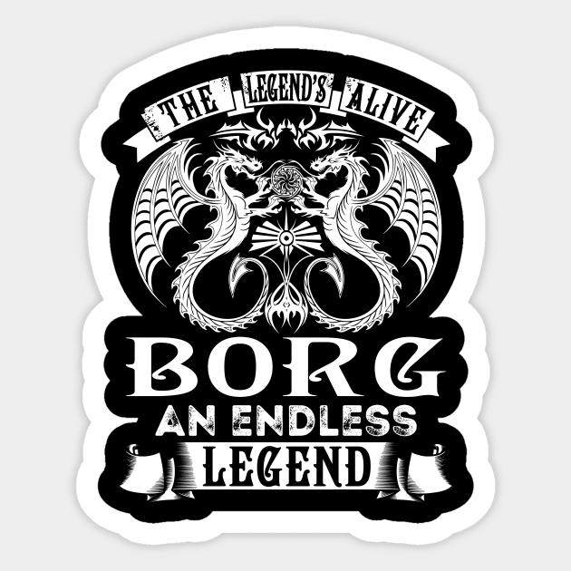 BORG Sticker by Carmelia